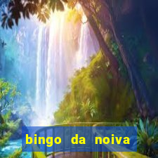 bingo da noiva para imprimir