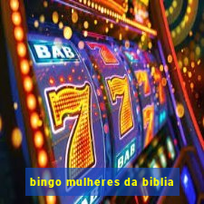 bingo mulheres da biblia